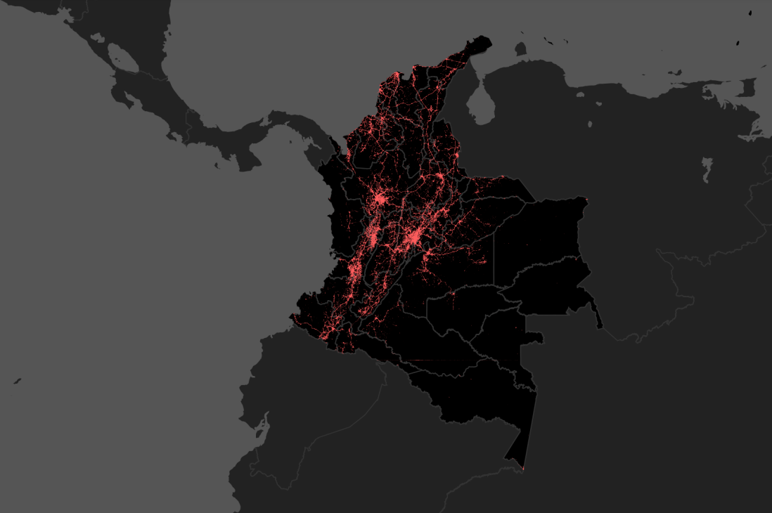 Colombia map
