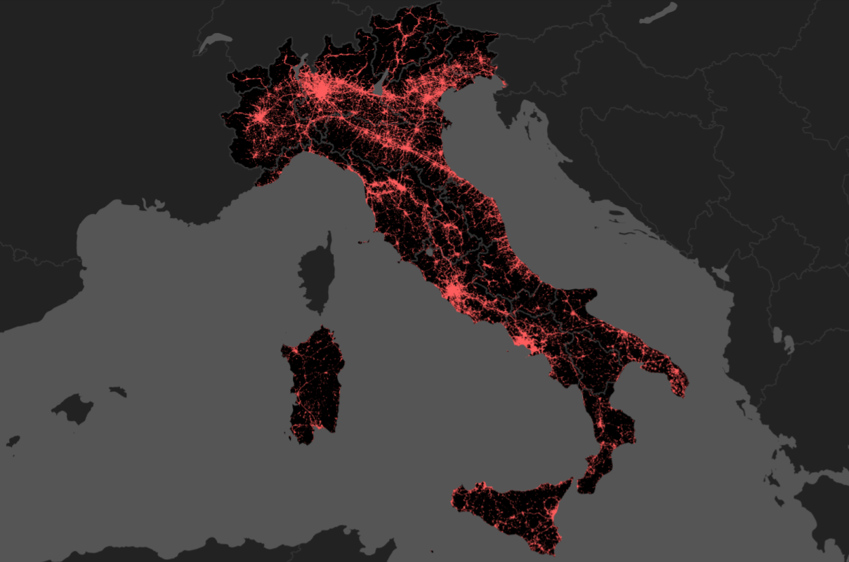 Italy map