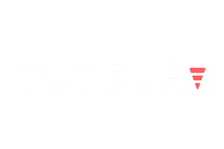Tutela logo white