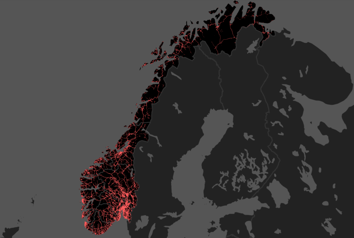 Norway map
