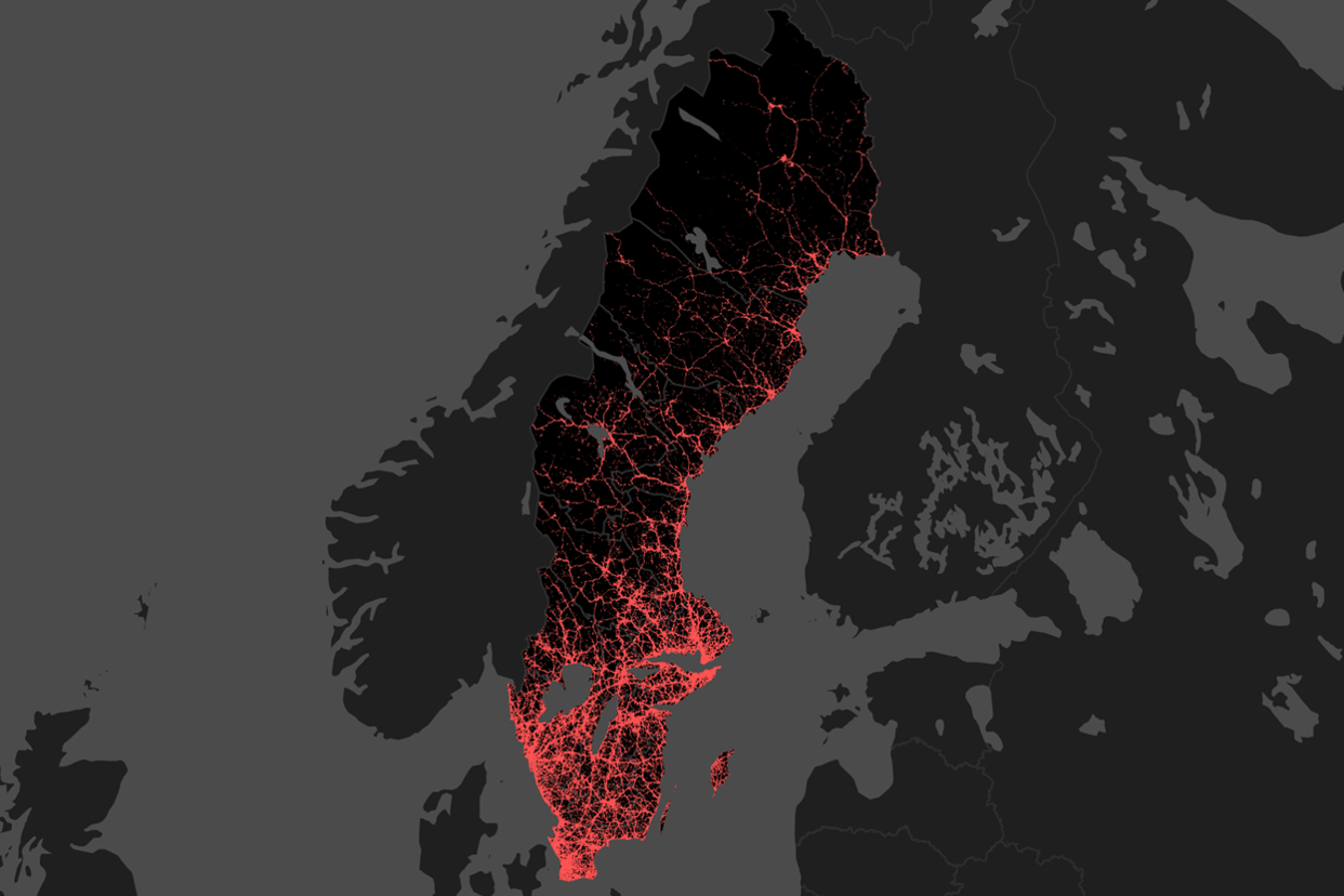 Sweden Map